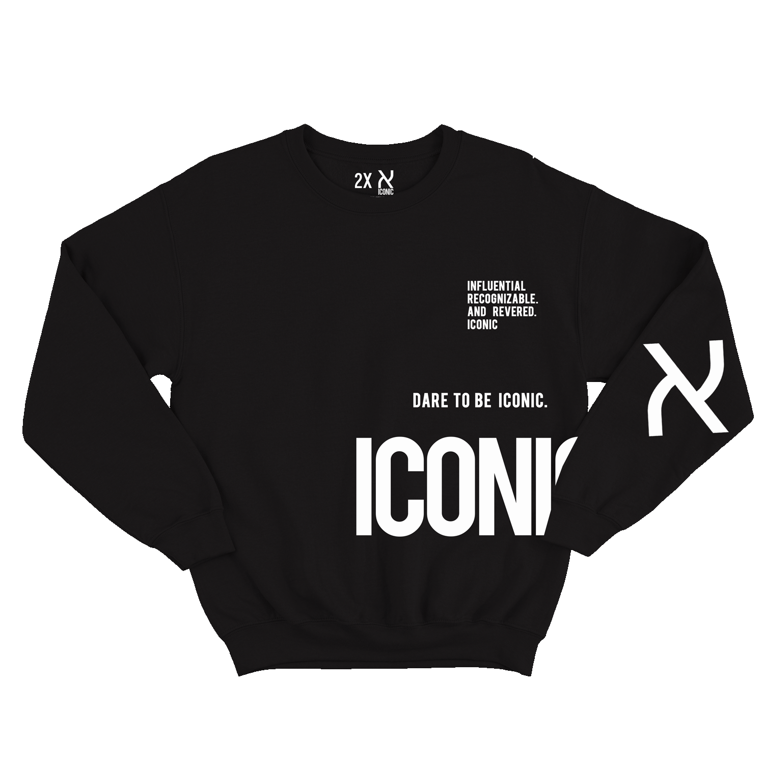ICON LARGE PRINT CREW image 0