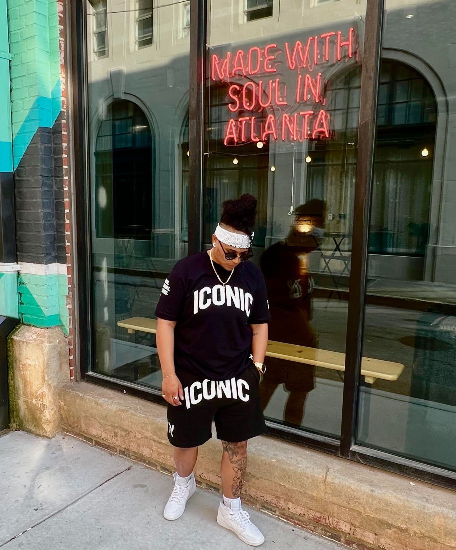 ICONIC " Basic  OG" Arched Logo Tee image 0