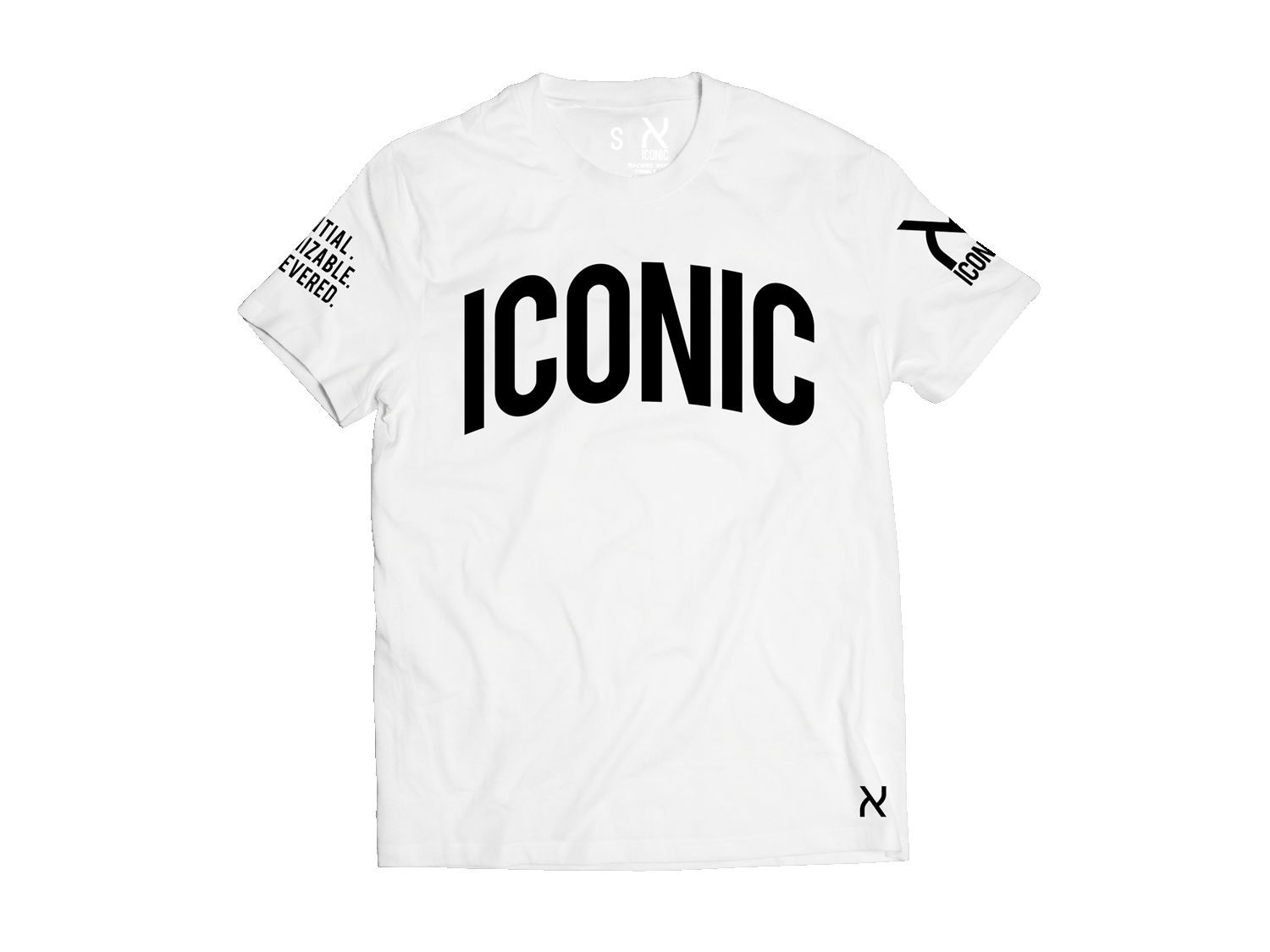 ICONIC " Basic  OG" Arched Logo Tee image 2